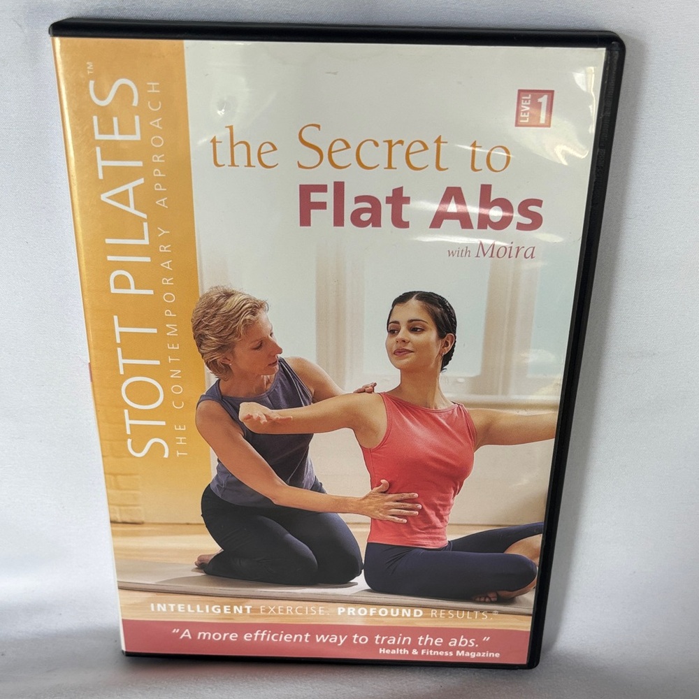 STOTT PILATES FLAT ABS DVD - TESTED - Picture 2 of 7
